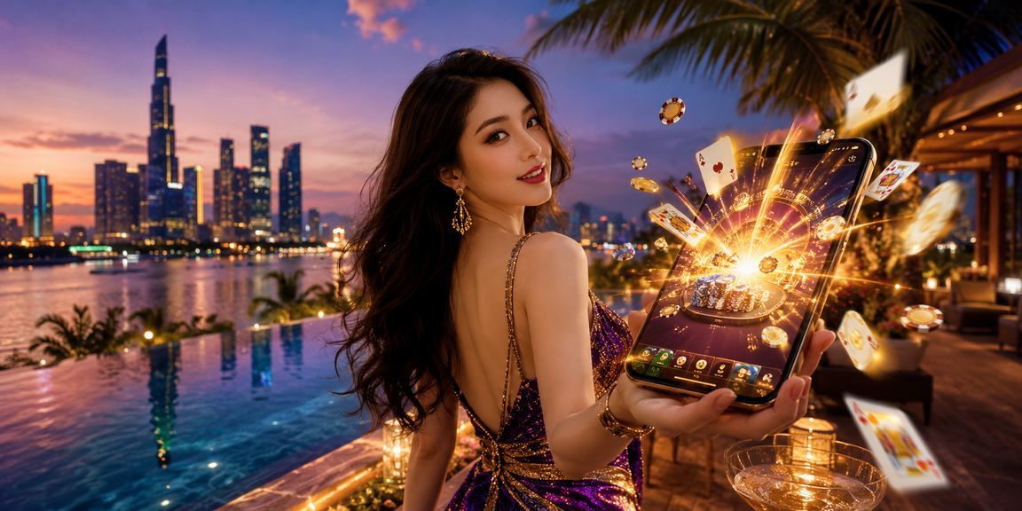 Người chơi card game tại bãi biển Hồ Chí Minh trên a8858